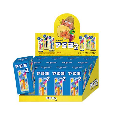 【楽天市場】【未開封box】ケンエレファント Pez ボールチェーンマスコット Vol2 Box 12個入り：hrco