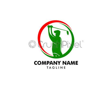 Golf Club Logo Design Template Vector Illustration - stock vector ...