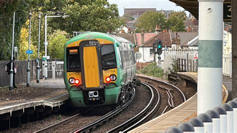 Southern And Gatwick Express Trains At Selhurst On October Th