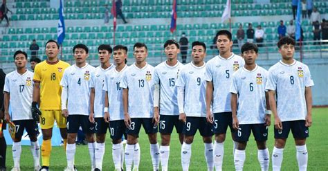 Lao Football Team Prepares For 2026 World Cup Ends First Match With A