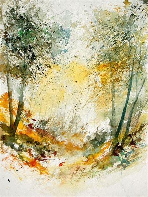 Watercolor By Pol Ledent Houyet Belgium Print Available For