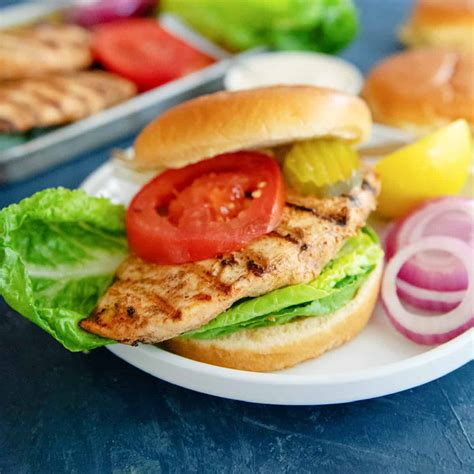 Grilled Chicken Sandwich Recipes