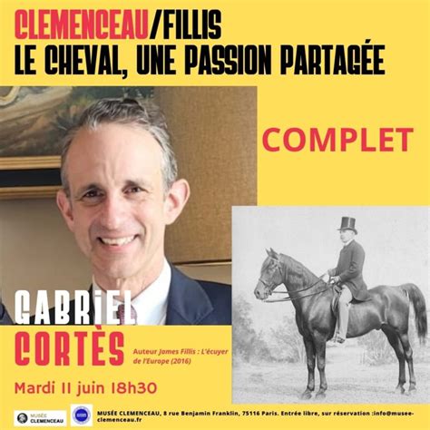 causerie Clemenceau Fillis le cheval une passion partagée