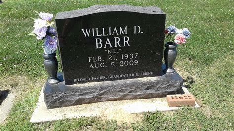 William Barr (1937-2009) - Find a Grave Memorial