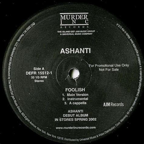 Ashanti Foolish 2002 Vinyl Discogs