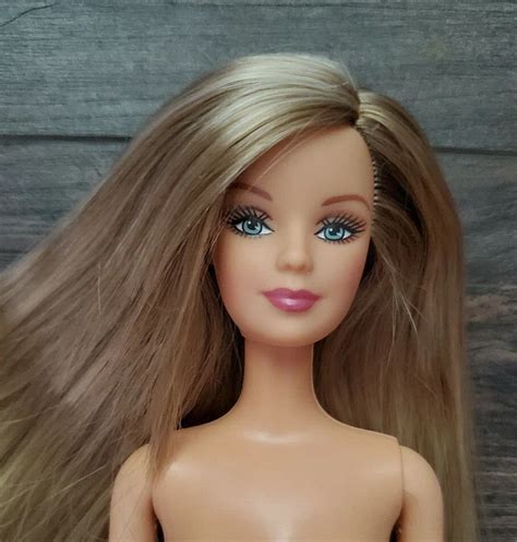 BARBIE DOLL NUDE Fashion Fever H0661 Beige Blond Hair Grey Eyes 27 00 PicClick CA