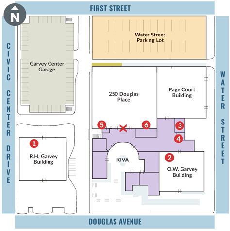 Garvey Center Garvey Parking & Maps - Garvey Center