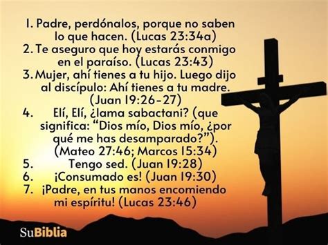 Siete Milagros De Cristo En La Cruz Parte Explicacion Y Significado