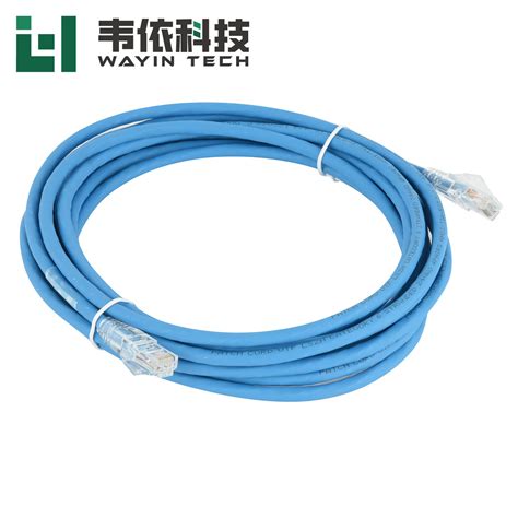 1 5m Round Flat RJ45 UTP FTP Ethernet LAN Patch Cord Shielded Twisted