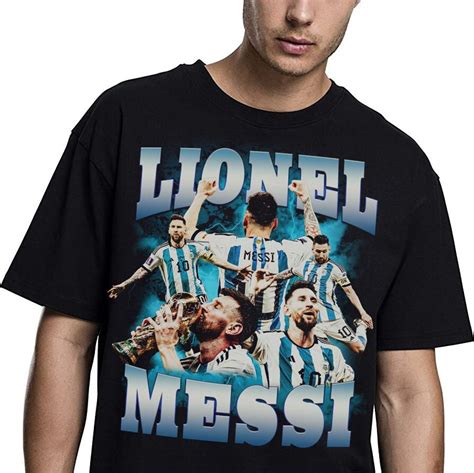 Lionel Messi Vintage Bootleg Png Svg World Cup Football Etsy