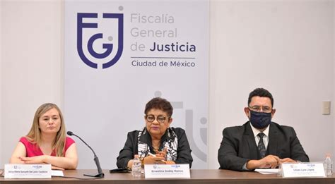 Fgj Cdmx Presentó La Fiscalía Especializada Para La Atención De Delitos