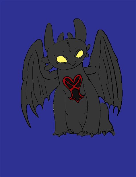 Toothless Heartless By Nostalgicnerd94 On Newgrounds