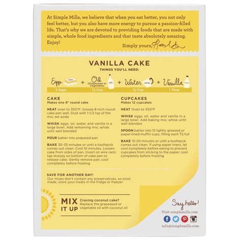 Gluten Free Vanilla Cake Mix – Make It Gluten Free