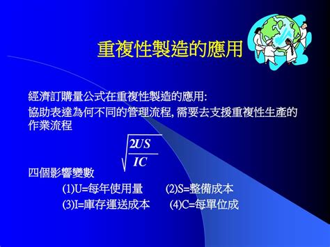 Repetitive Manufacturing Application 重複性製造運用 Ppt Download