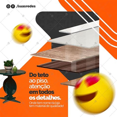 Atenção Em Todos Os Detalhes Construtora Social Media Psd Editável