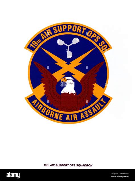 Air Force Organizational Emblem 19th Air Support Operations Squadron