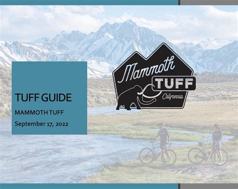 Mammoth TUFF TUFF GUIDE