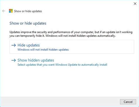 How To Hide Updates In Windows 10 Basic Method Microsoft Community