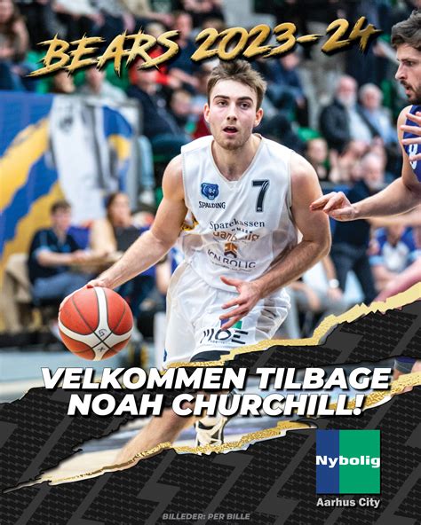 Noah Churchill Er Tilbage I Basketball Bakken Bears