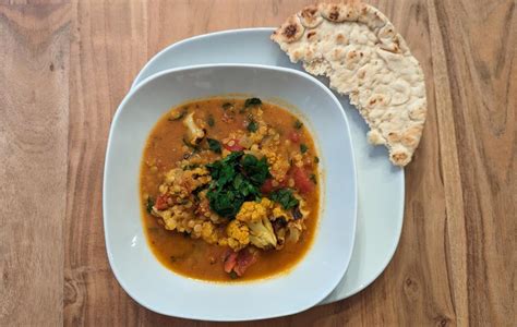 Red Lentil And Cauliflower Dal