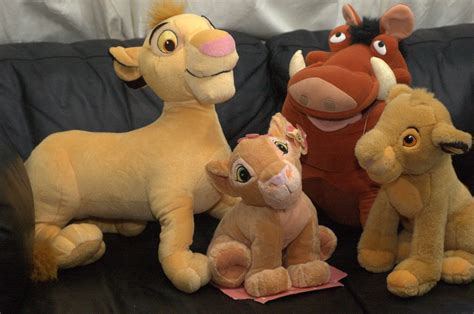 Disney Lion King Jumbo Plush Lot Nala Simba Pumba Wolle Kaufen