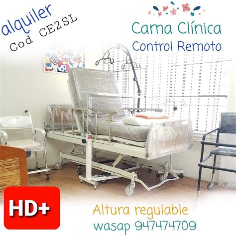 Cama Hospitalaria Electrica Hospital A Domicilio HD