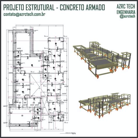 Projeto Residencial Projeto Estrutural Em Concreto Armado