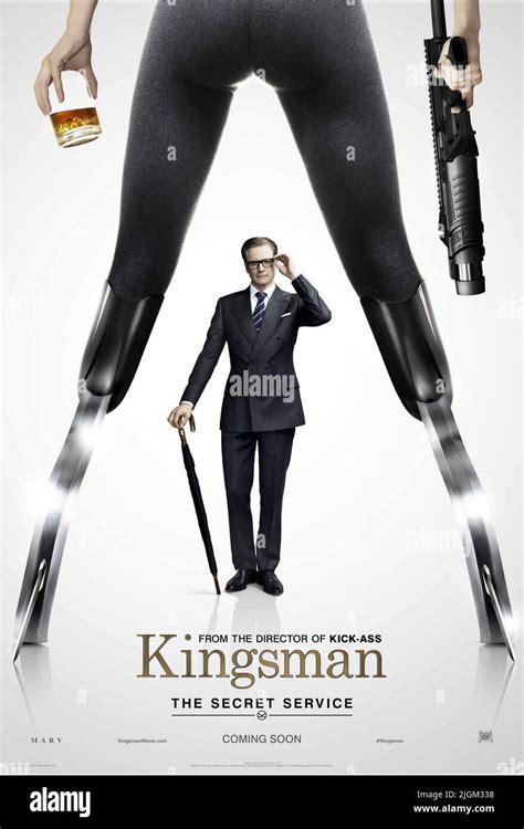 COLIN FIRTH POSTER, KINGSMAN: THE SECRET SERVICE, 2014 Stock Photo - Alamy