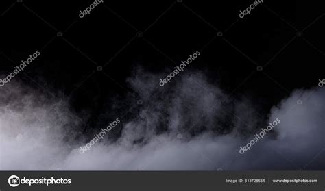 Realistic Dry Ice Smoke Clouds Fog — Stock Photo © mputsylo #313728654