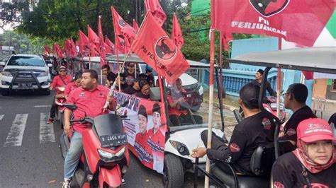 Pdip Kota Bekasi Daftarkan Bacaleg Ke Kpu Hari Ini Persen