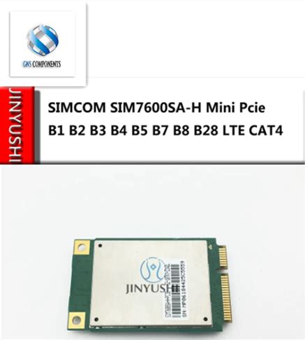 Kina Lavpris JINYUSHI Til SIMCOM SIM7600SA H MINI PCIE CAT4 B1 B2 B3 B4