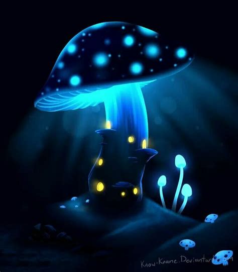 Magical Mushroom Art Psychedelic Art Fantasy Art Landscapes