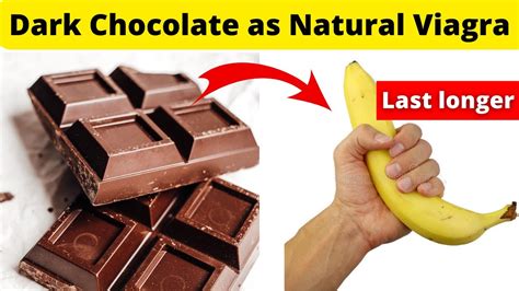 Dark Chocolate For Men S Health Sex Power Food Youtube