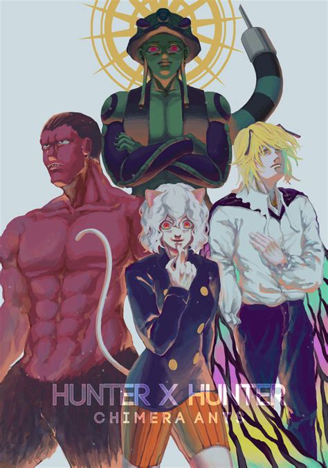 Hxh Chimera Ants By Dayung On Deviantart Hunter Anime Anime Ant Art