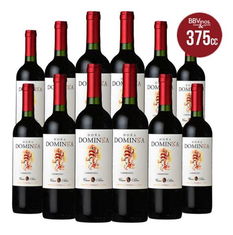 12 Vinos Doña Dominga Carmenere 375 Cc Cuotas sin interés