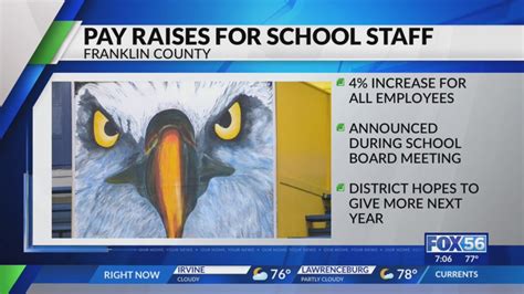 Franklin County Public School staff get pay raises