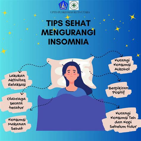 Tips Sehat Cara Mengurangi Insomnia Puskesmaskutautara Badung