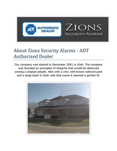 Calaméo Zions Security Adt Fresno