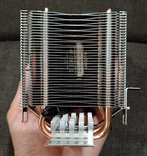 PCCooler HP 825 CPU Cooler 2 Heatpipe Mini Cooler Computers Tech