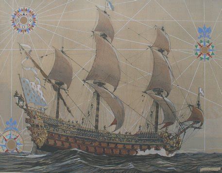 Spanish Galleon Painting at PaintingValley.com | Explore collection of ...