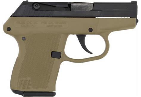 Kel Tec P 32 32acp Da Fs 7sh Bluedtan Grip