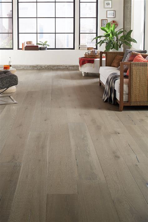 White Oak Distressed Hardwood Flooring NIVAFLOORS