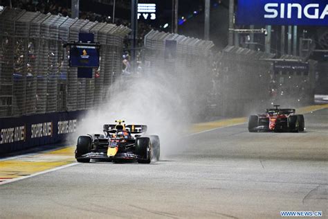 Gran Premio De Singapur De F1 Celebrado En Circuito Callejero De Marina