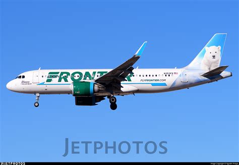 N Fr Airbus A N Frontier Airlines Agustin Anaya Jetphotos