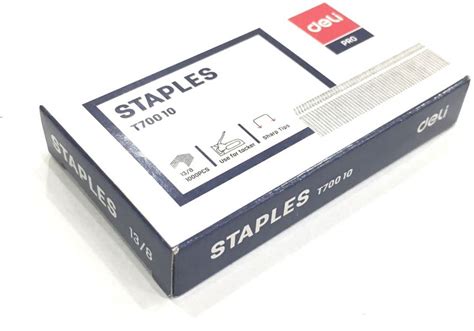 Tacker Staples 138 Deli 1000 Pieces · Stationery