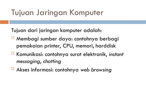 Mengenal Materi Kelas X Jaringan Komputer Ppt