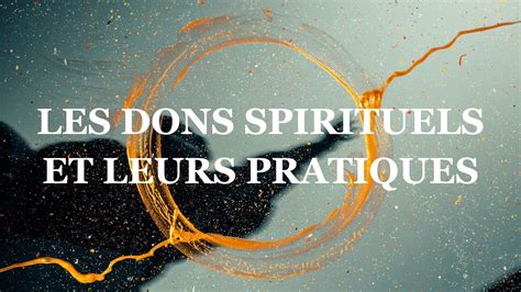 Les dons spirituels et leurs pratiques Edmond Bassidjé YouTube