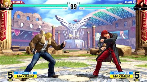 Terry Bogard Vs Iori Yagami Hardest AI KOF XV PS5 4K 60FPS YouTube