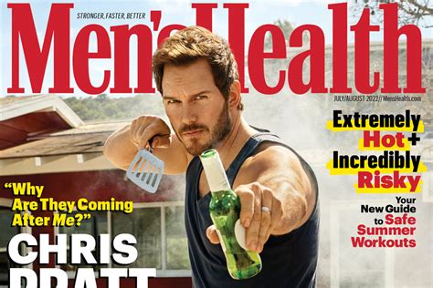 Jurassic World Dominion Star Chris Pratt Is Men S Health S July August