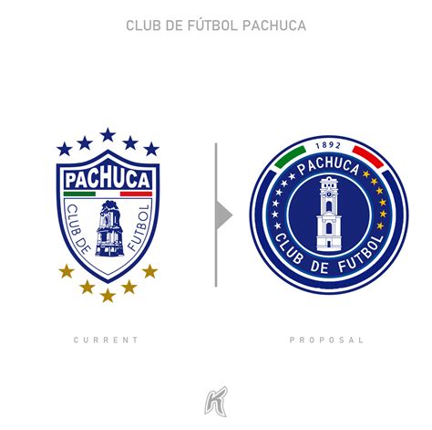 CF Pachuca Logo Redesign